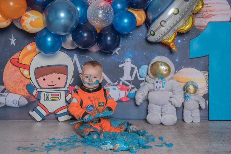 Cake Smash tarta cumple sesion fotos Coruna
