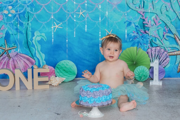 Cake Smash tarta cumple sesion fotos Coruna