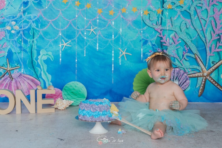 Cake Smash tarta cumple sesion fotos Coruna