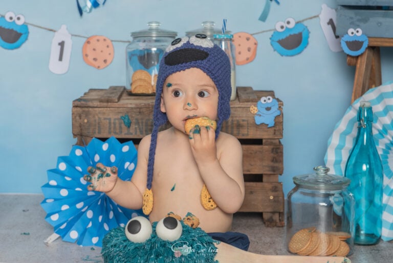 Cake Smash tarta cumple sesion fotos Coruna