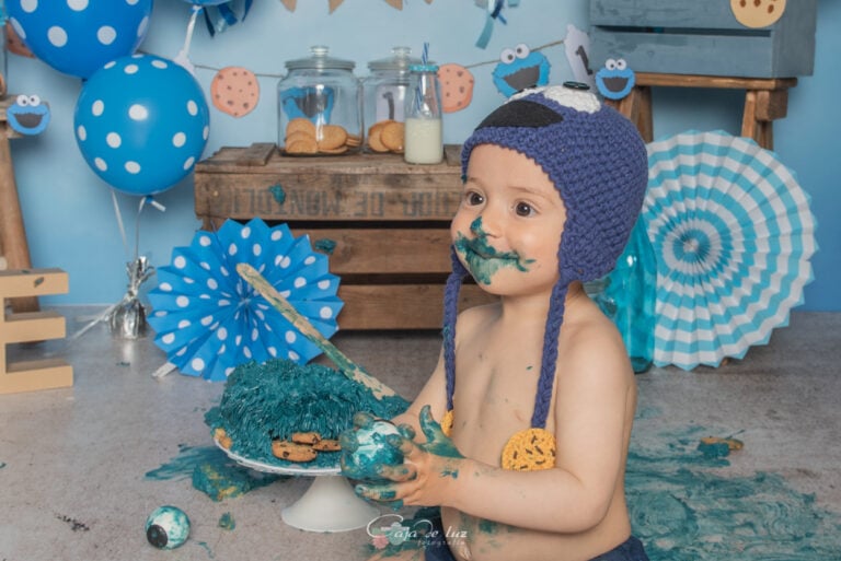 Cake Smash tarta cumple sesion fotos Coruna