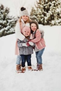 Huffer Family Snow